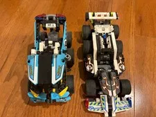 Lego Technic Stunt Truck And Bike (42058) (42059) Getaway Racer Interceptor Sets