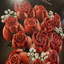 LEGO Icons Bouquet of Roses Building Set - Artificial Flowers