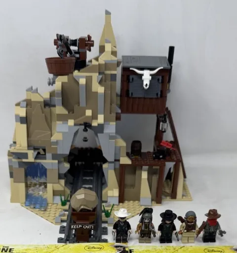 LEGO 79110 The Lone Ranger Silver Mine Shootout 100% Complete Minifigs Manuals