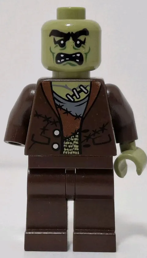 Lego Monster Fighters Frankenstein Minifigure MISSING HEAD TOP & HAND
