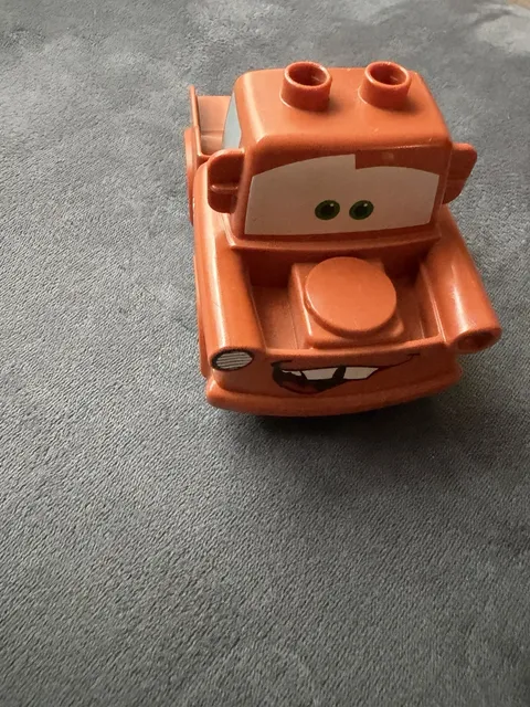 Lego Duplo Disney Pixar Cars Tow Mater Figure Building Block Character Truck