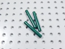 LEGO Lot of 3 Dark Green 3L Wands Blades Staffs Weapon Minifig BI