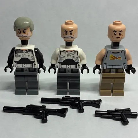 LEGO Minifigure Star Wars Commander Rex Wolffe Gregor Lot Set Bulk Sale