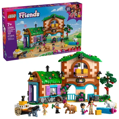 LEGO Friends  Pony Ranch (727 Pieces) 42654 2025