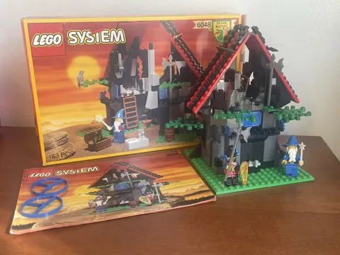 Lego 6048: Majisto’s Magical Workshop Complete W/ Instructions & Box CIB 1993