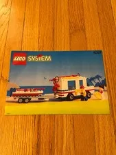 Lego Town Surf N' Sail Camper (6351) Instruction Booklet Only
