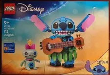 LEGO 43296 Disney Stitch & Scrump - Brand New