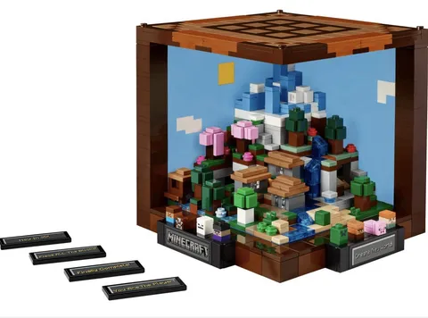 LEGO Minecraft The Crafting Table Set 21265 RETIRED *Open Box / Box Damage*