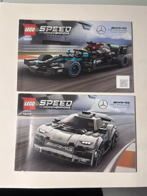 LEGO SPEED CHAMPIONS: Mercedes AMG(76909) INSTRUCTIONS ONLY
