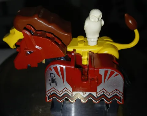 Mega Bloks Lion, Horse Barding AKK Scorpion Vladek, Owl Hedwig Harry Potter Lego