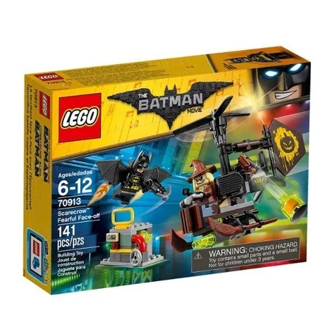 LEGO Batman Movie 70913 Scarecrow Fearful Face-Off Gas Attack Set 141pcs
