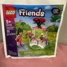 LEGO Friends Flower Stand with Roses 30721 Polybag 55 Pcs Building Toy Set