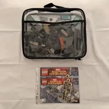 Lego Marvel Spider-Man Daily Bugle Showdown 76005 100% Complete+Instructions