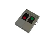 Lego® 12V TRAIN Railway Electric Switch Signal !! YELLOWED !!