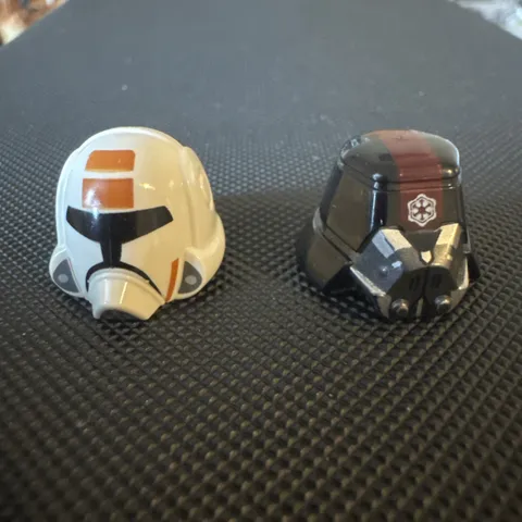 Lego Star Wars Old Republic Clone and Sith Troopers Helmets 