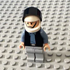 LEGO Rebel Fleet Trooper Minifigure, Star Wars SW0187, 668-1 Rebel Scout Speeder