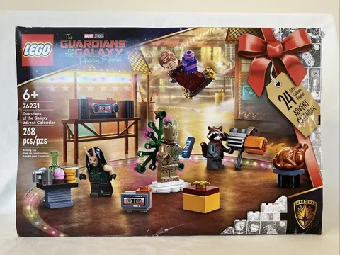 Lego 76231 Marvel Studios GUARDIANS OF THE GALAXY ADVENT CALENDAR 268 pcs NEW