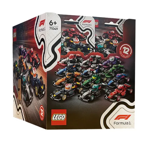 LEGO 71049 F1 Racing Car for Collectors, 12-piece Full Set, Sealed, No Duplicate