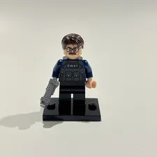 LEGO James Gordon SWAT Minifigure - 76001 *Brand New, Was Sealed In Case*