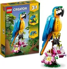 LEGO Creator 3-in-1 Exotic Parrot Fish Frog Building Set 31136 NEW Sealed