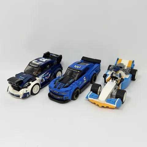 LEGO SPEED CHAMPIONS: Chevrolet Camaro ZL1 Race Car Ford Fiesta WRC Race Car