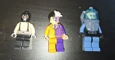 Lego DC minifigure Lot Of 3-Bane, Two-Face, and Mr. Freeze- Authentic