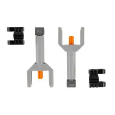 Technic 2 x Linear Actuator Actuator Cylinder with Bracket NEW! parts 4 piece