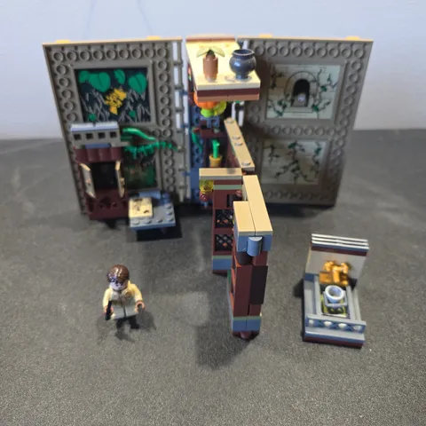LEGO 76384 Harry Potter Hogwards Moment: Herbology Class Almost Complete