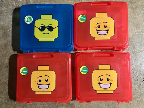 Lego Project Box / Case Lot Of 4