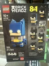 LEGO BRICKHEADZ 40748 BATMAN 8in1 New And Sealed!!!
