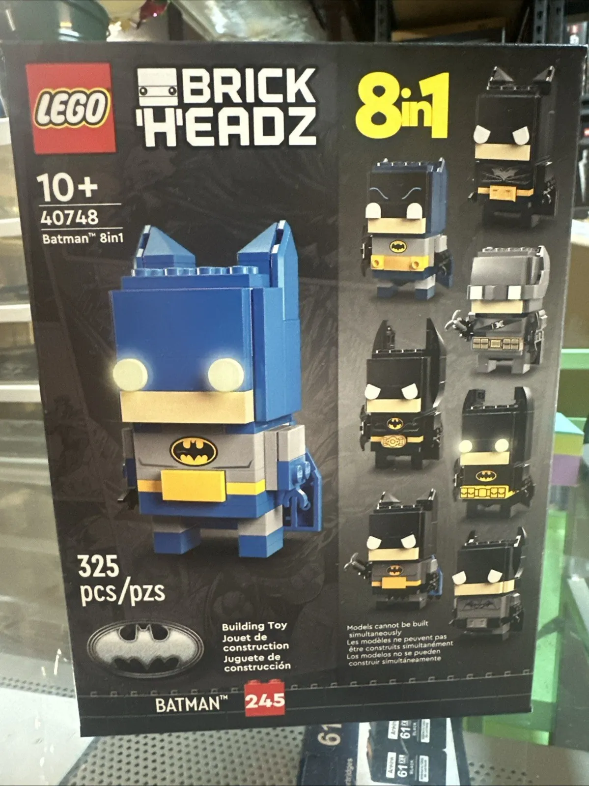 LEGO BRICKHEADZ 40748 BATMAN 8in1 New And Sealed!!!