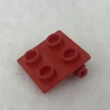 LEGO 6134 Red Hinge Brick 2 x 2 Top Plate (x1)