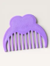 Disney Doc Mcstuffins Brush Hairbrush Comb My little Pony Barbie Doll Purple