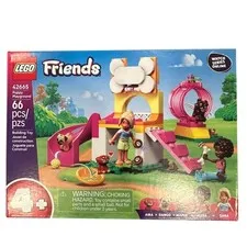 LEGO Kids Multicolor Friends Puppy Playground 42665 Building Set 66 Pcs OS