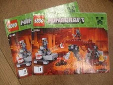 Lego Minecraft 21126 - Instruction Manuals Only