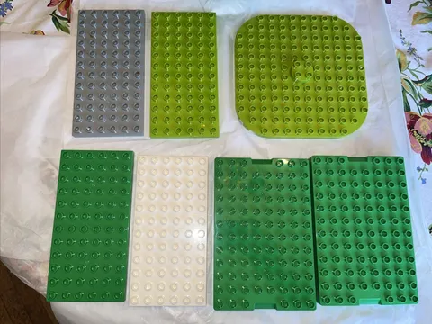 Lego Duplo Large Base Plate Lot Different Sizes Colors