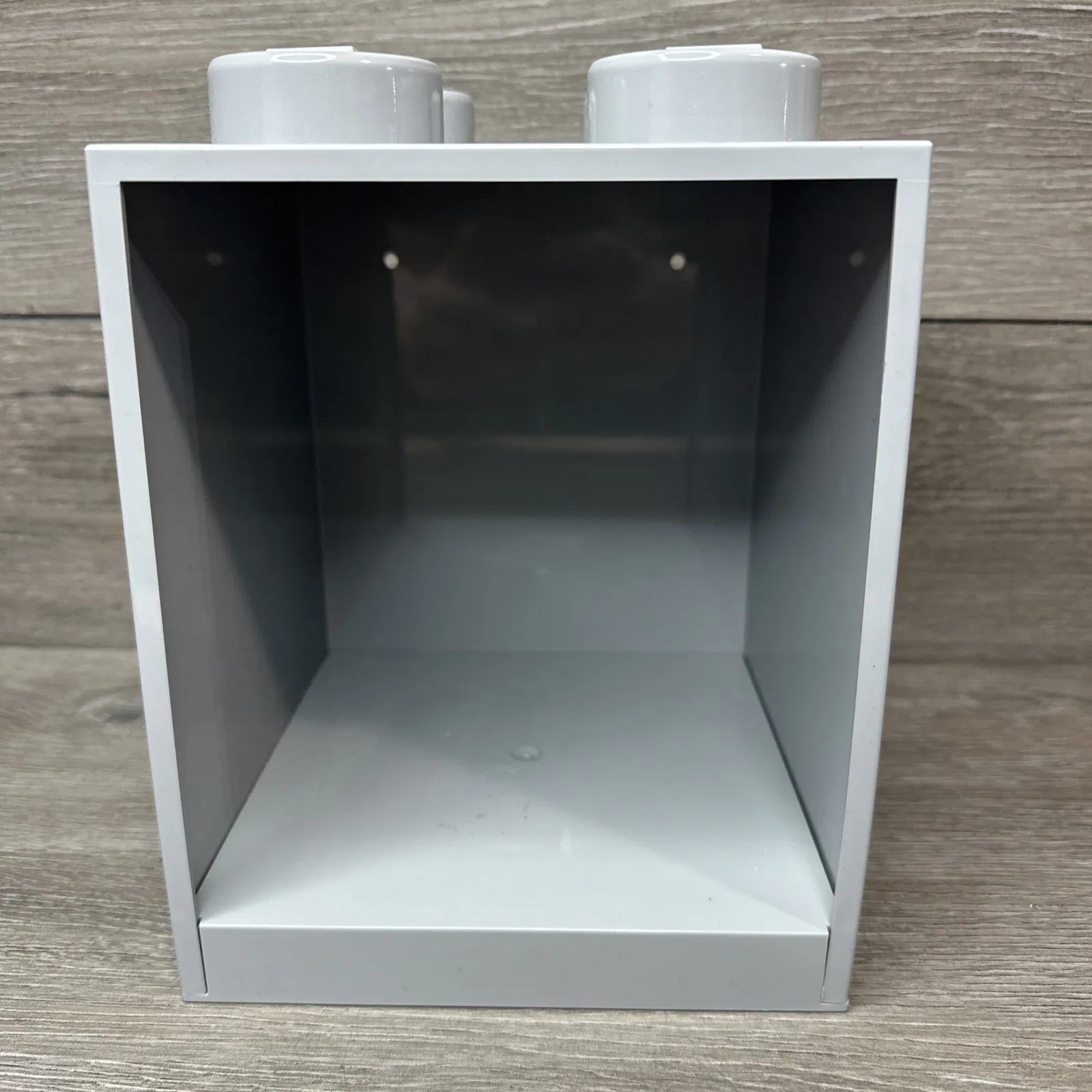 LEGO Storage Products: 41141740 4-Stud Brick Shelf Medium Stone Grey NEW