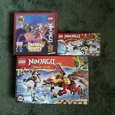 LEGO NINJAGO Set 71868 And 71863 And Board Game *NO MINIFGURES* READ DESCRIPTION