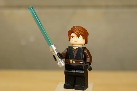 Lego Star Wars Anakin Skywalker Minifigure sw0542 From Coruscant Gunship