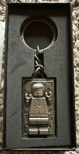 LEGO Star Wars VIP Promo #5006363 Han Solo In Carbonite Metal Keychain - NEW!