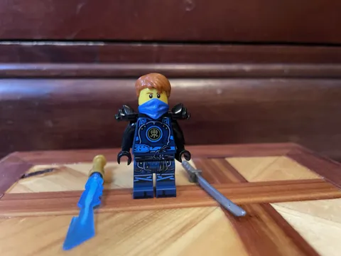 Lego Ninjago Jay Hands Of Time (With Elemental Blade)