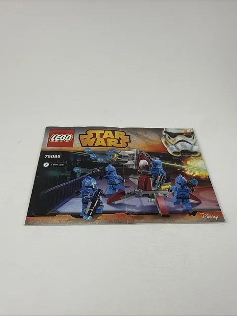 Lego Star Wars 75088 Senate Commando Troopers Manuel ONLY