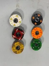 LEGO Ninjago Masters of Spinjitzu Spinners LOT of 6 Spinners ONLY Good Condition