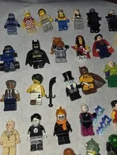 Large Lot Of Lego Men Plus More