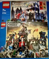 Lego 8877 Knights Kingdom Vladeks's Dark Fortress And 8780 Manuals ONLY No Brick