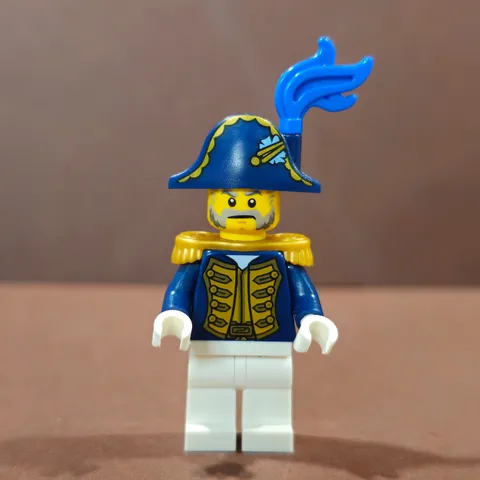 LEGO minifigure, Pirates, Pirates 3, Imperial Soldiers, pi156, Bluecoat Governor