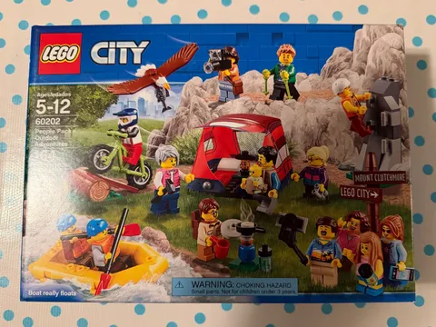 Lego City 60202: People Pack Outdoor Adventures (NEW AND UNOPENED)