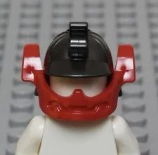 NEW Lego Ninjago Minifig SAMURAI-X CHIN GUARD - Ninja Red Chin Guard 4 Helmet
