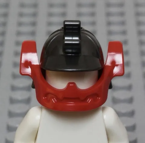 NEW Lego Ninjago Minifig SAMURAI-X CHIN GUARD - Ninja Red Chin Guard 4 Helmet