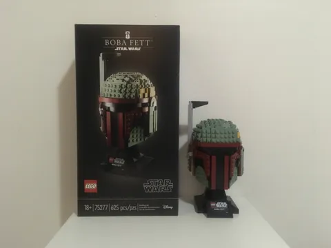 LEGO 75277 Star Wars Boba Fett Helmet Complete w / Manual / Box